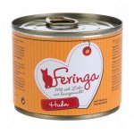 Boîtes pour chat Feringa Menus à la viande 6 x 200 g   bœuf, fromage cottage & valériane