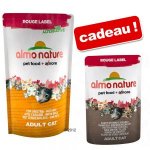 Croquettes Almo Nature 105 g + 1 sachet Label Filets offert! Adult, canard